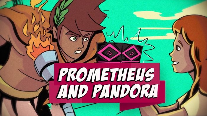 The story of prometheus and pandora's box answers key